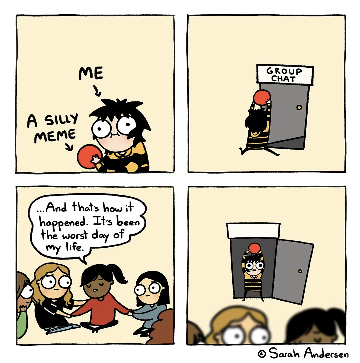 me at work
