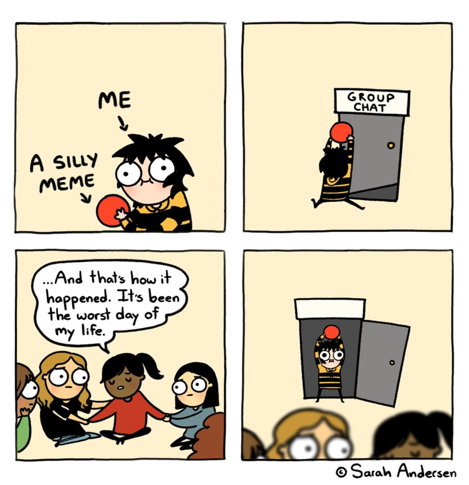 me at work